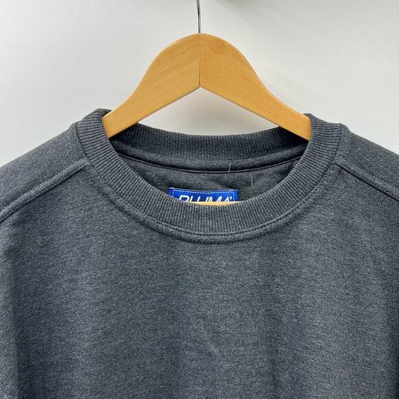 VINTAGE RUSSELL ATHLETIC PLUMA SWEATSHIRT MENS SIZE LARGE GRAY SKATE - Picture 2 of 8